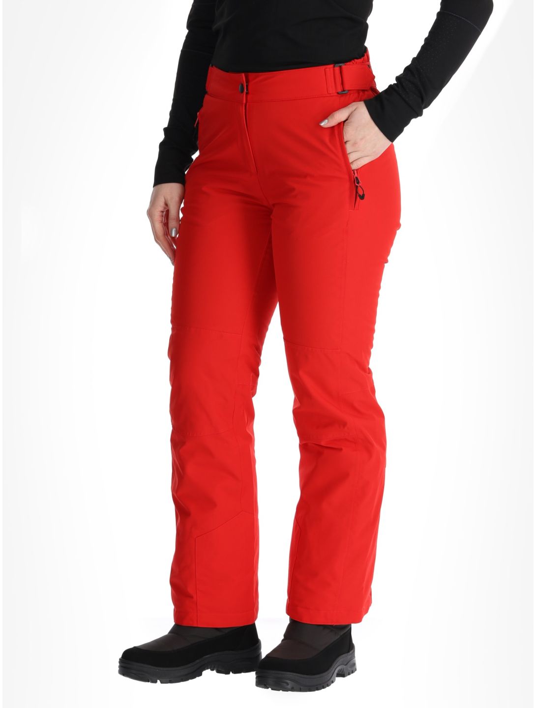 Maier Sports, Vroni Slim 2.0 pantalones de esquí modelo pequeño mujeres Salsa rojo 