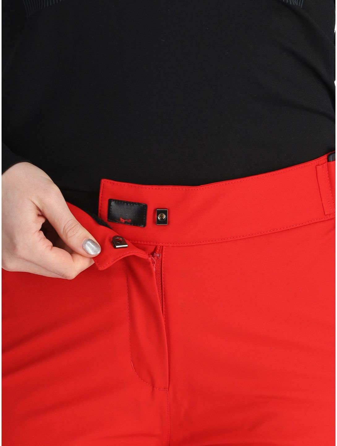 Maier Sports, Vroni Slim 2.0 pantalones de esquí modelo pequeño mujeres Salsa rojo 