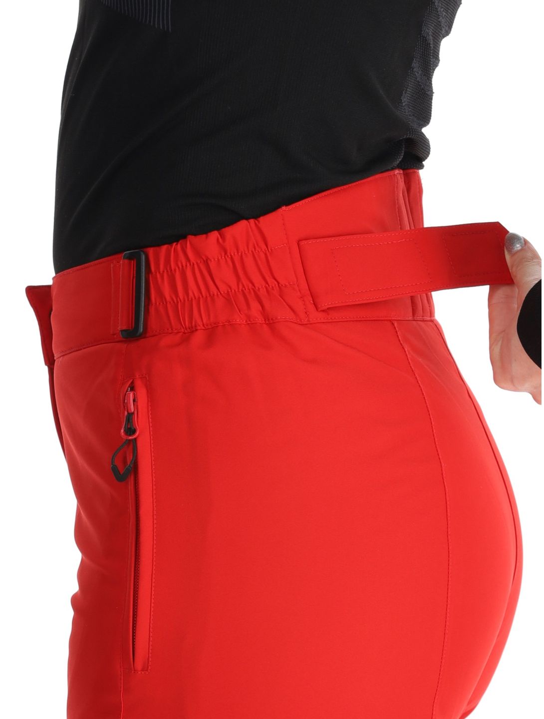 Maier Sports, Vroni Slim 2.0 pantalones de esquí modelo pequeño mujeres Salsa rojo 