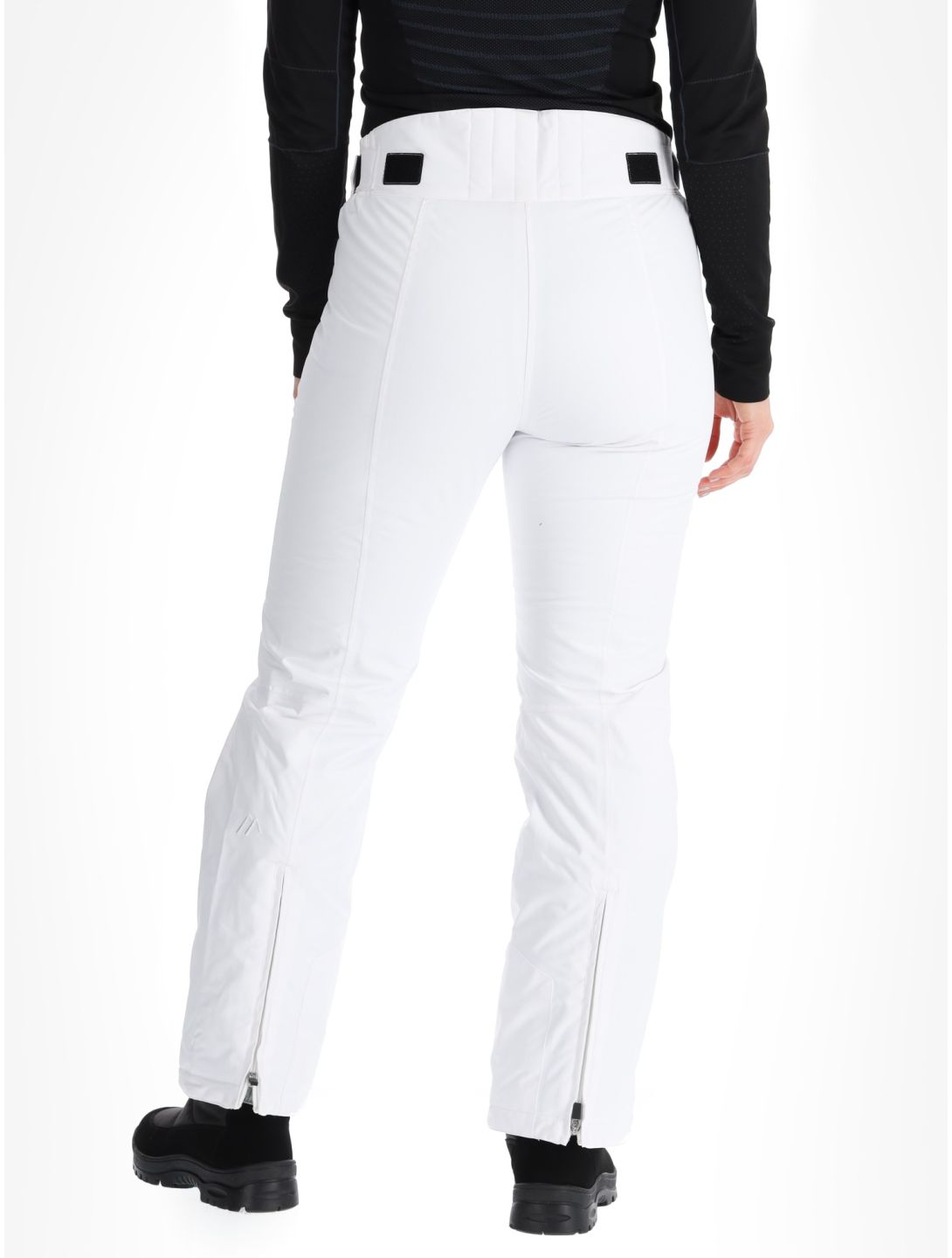 Maier Sports, Vroni Slim 2.0 pantalones de esquí modelo pequeño mujeres White blanco 