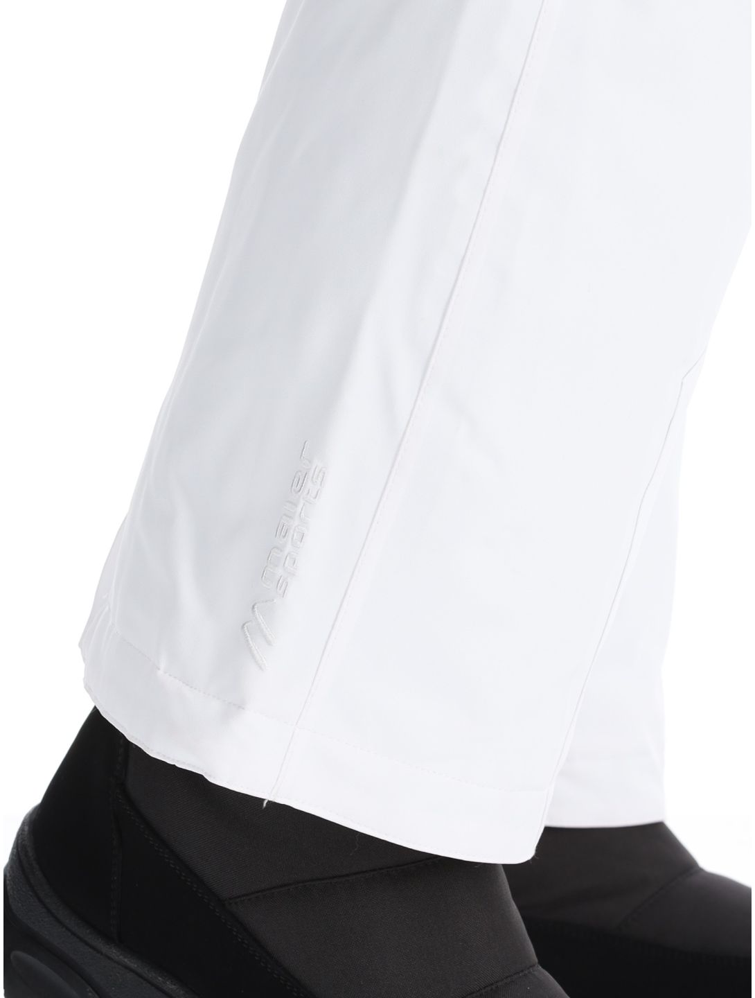 Maier Sports, Vroni Slim 2.0 pantalones de esquí modelo pequeño mujeres White blanco 