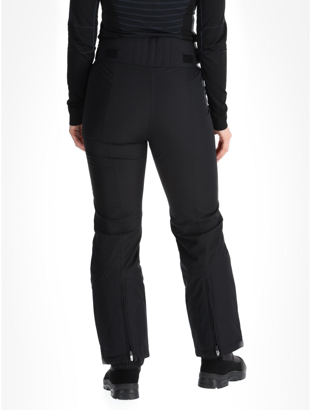 Maier Sports, Vroni Slim 2.0 pantalones de esquí modelo pequeño mujeres Black negro 