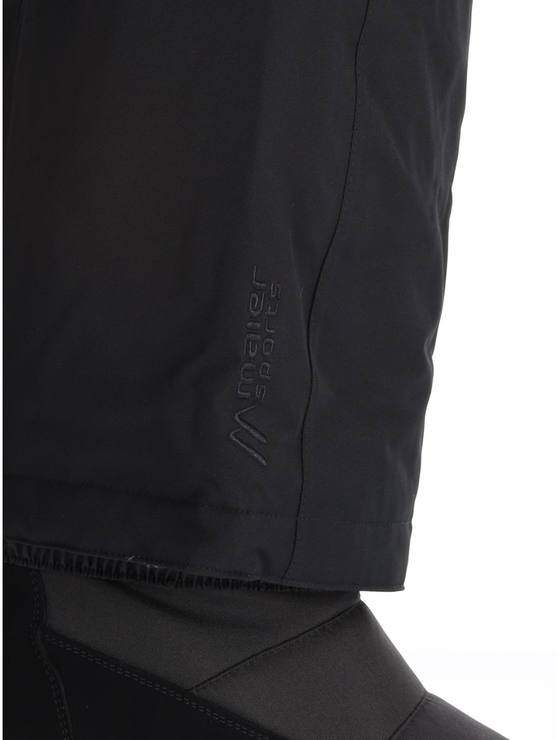 Maier Sports, Vroni Slim 2.0 pantalones de esquí modelo pequeño mujeres Black negro 