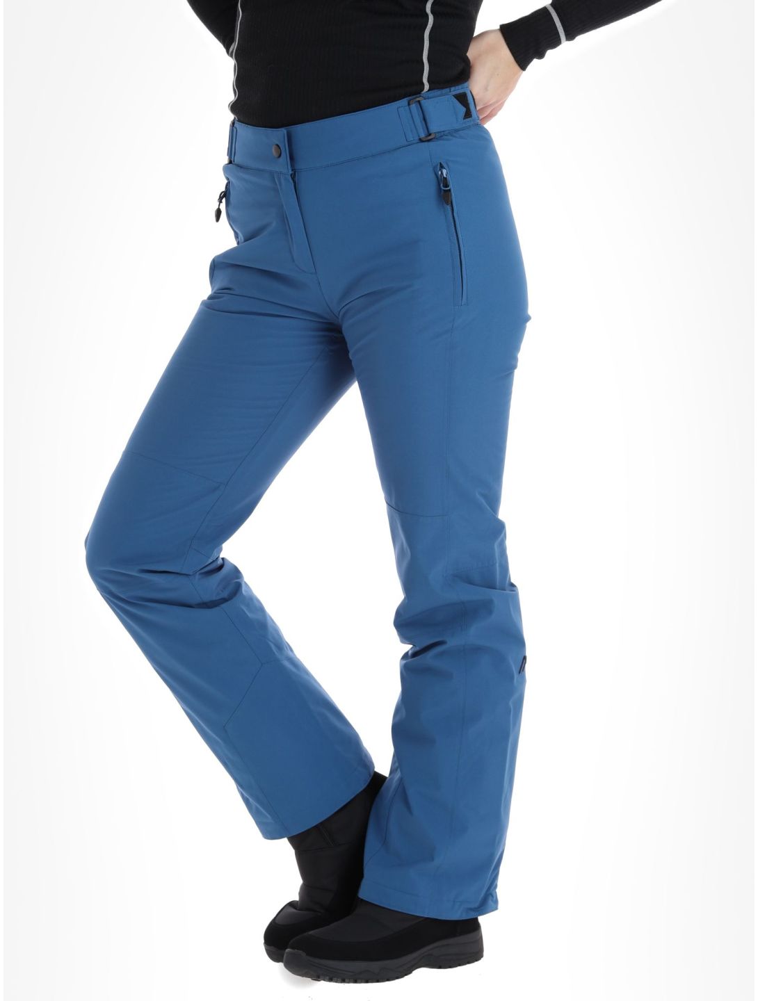 Maier Sports, Vroni slim pantalones de esquí mujeres Viridian azul 