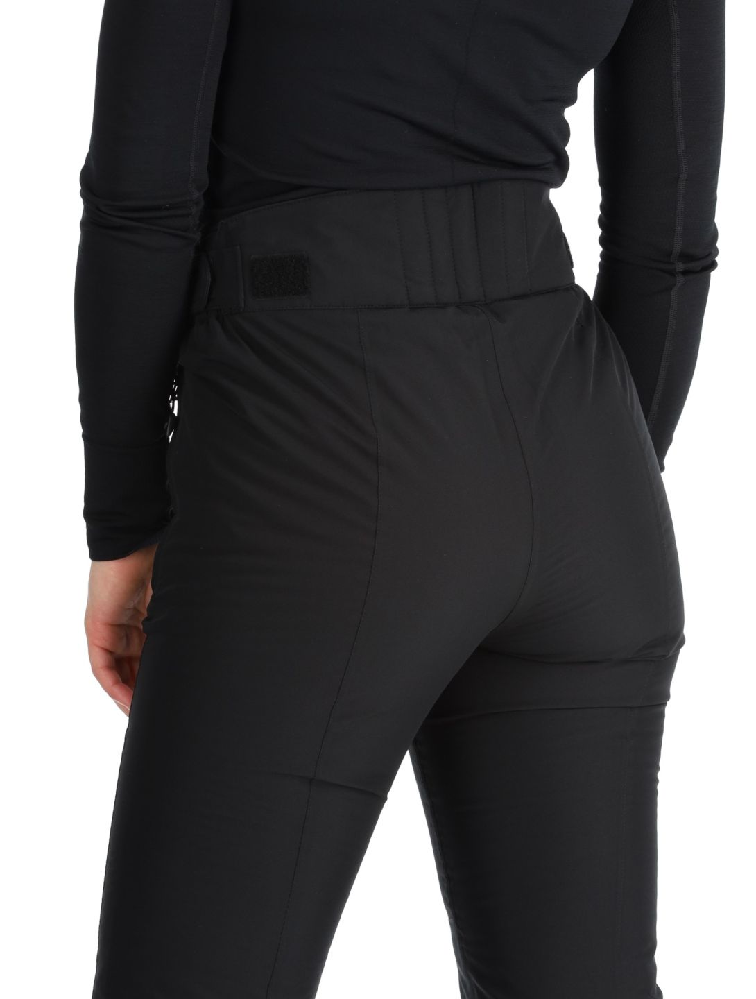 Maier Sports, Vroni slim pantalones de esquí mujeres Black negro 