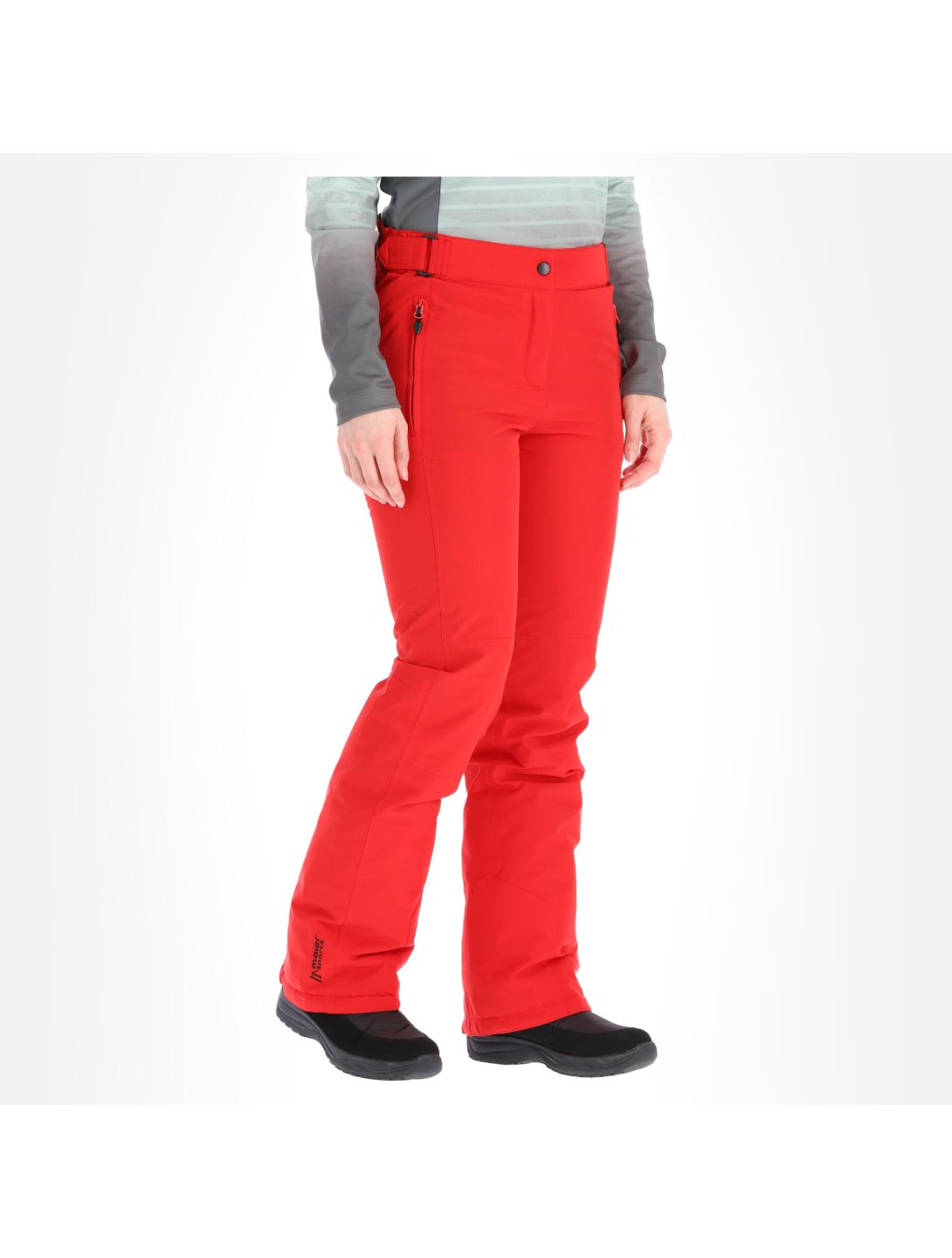 Maier Sports, Vroni Slim pantalones de esquí mujeres tango rojo