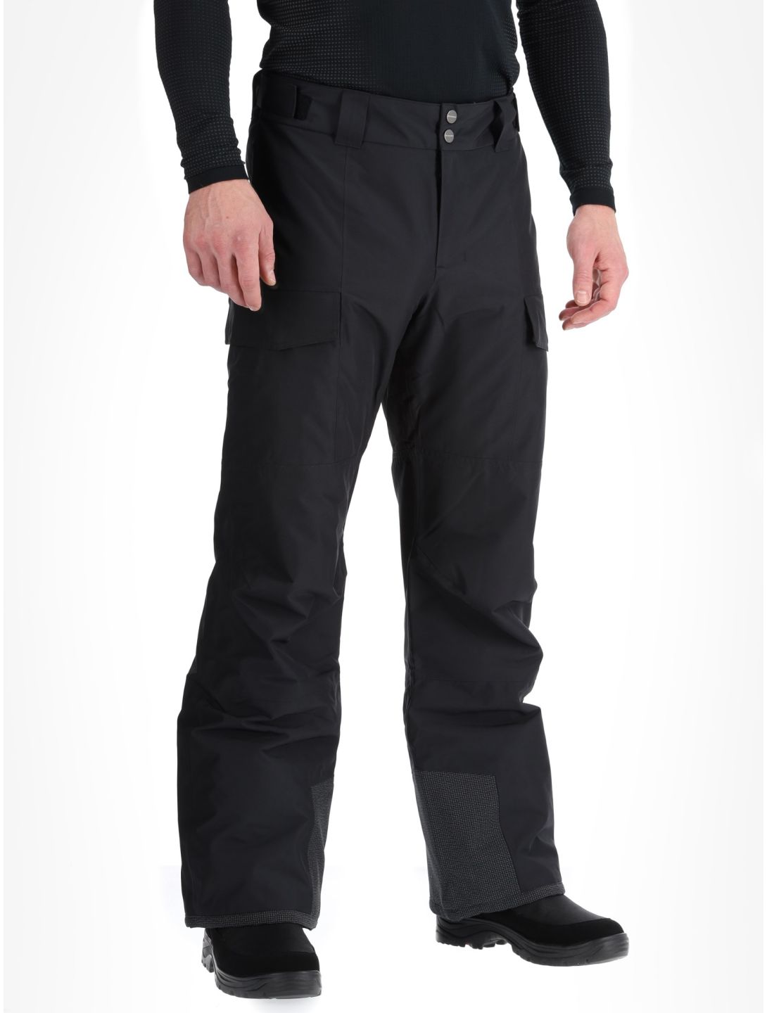 Mammut, Fall Line HS Thermo pantalones de esquí hombres Black negro 