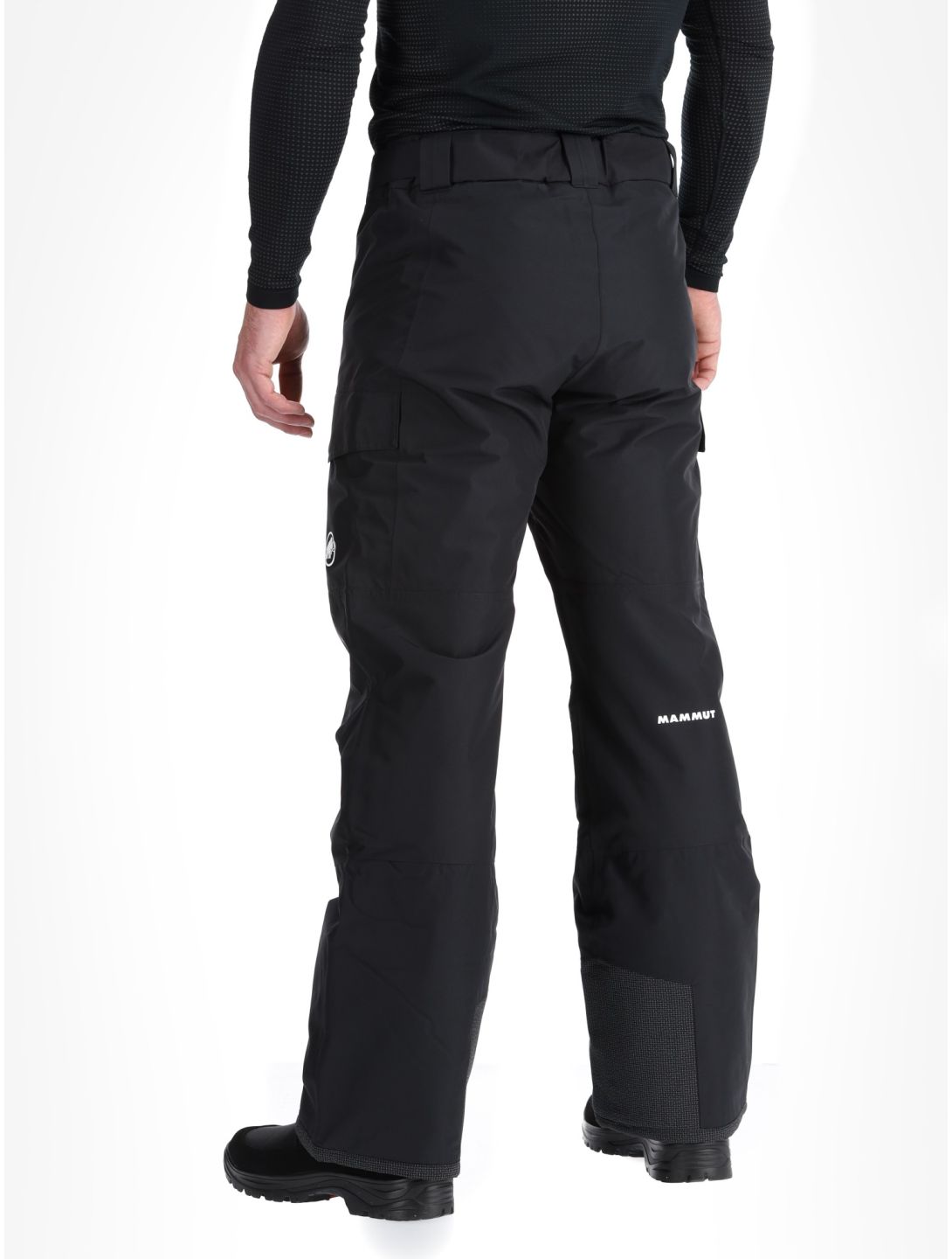 Mammut, Fall Line HS Thermo pantalones de esquí hombres Black negro 