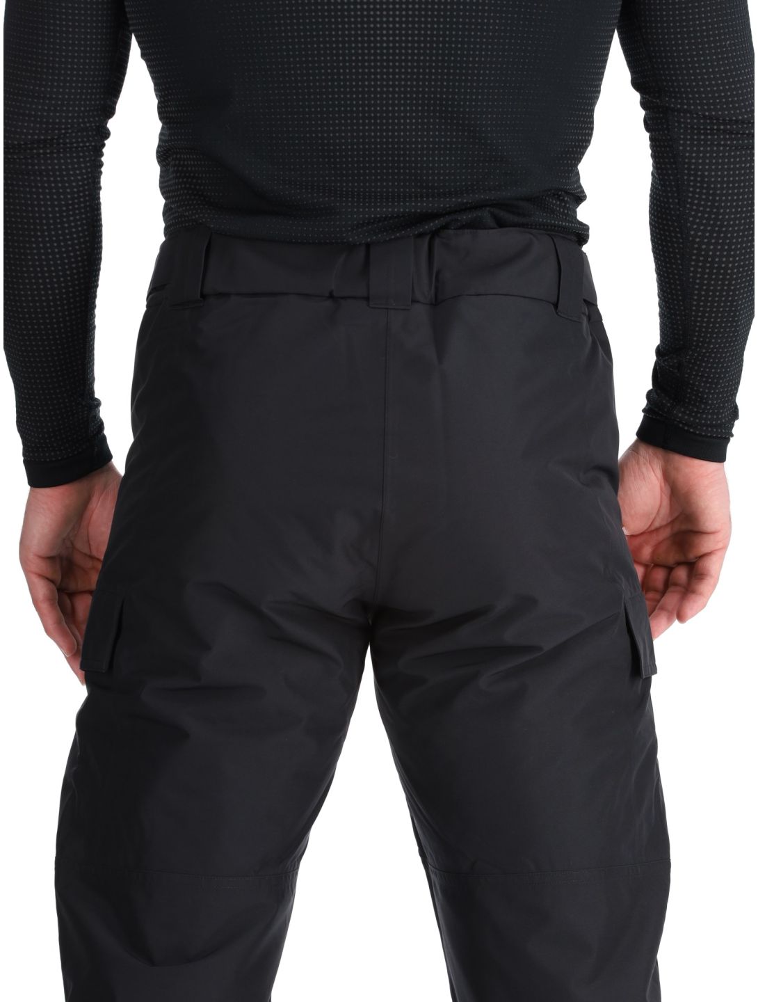 Mammut, Fall Line HS Thermo pantalones de esquí hombres Black negro 