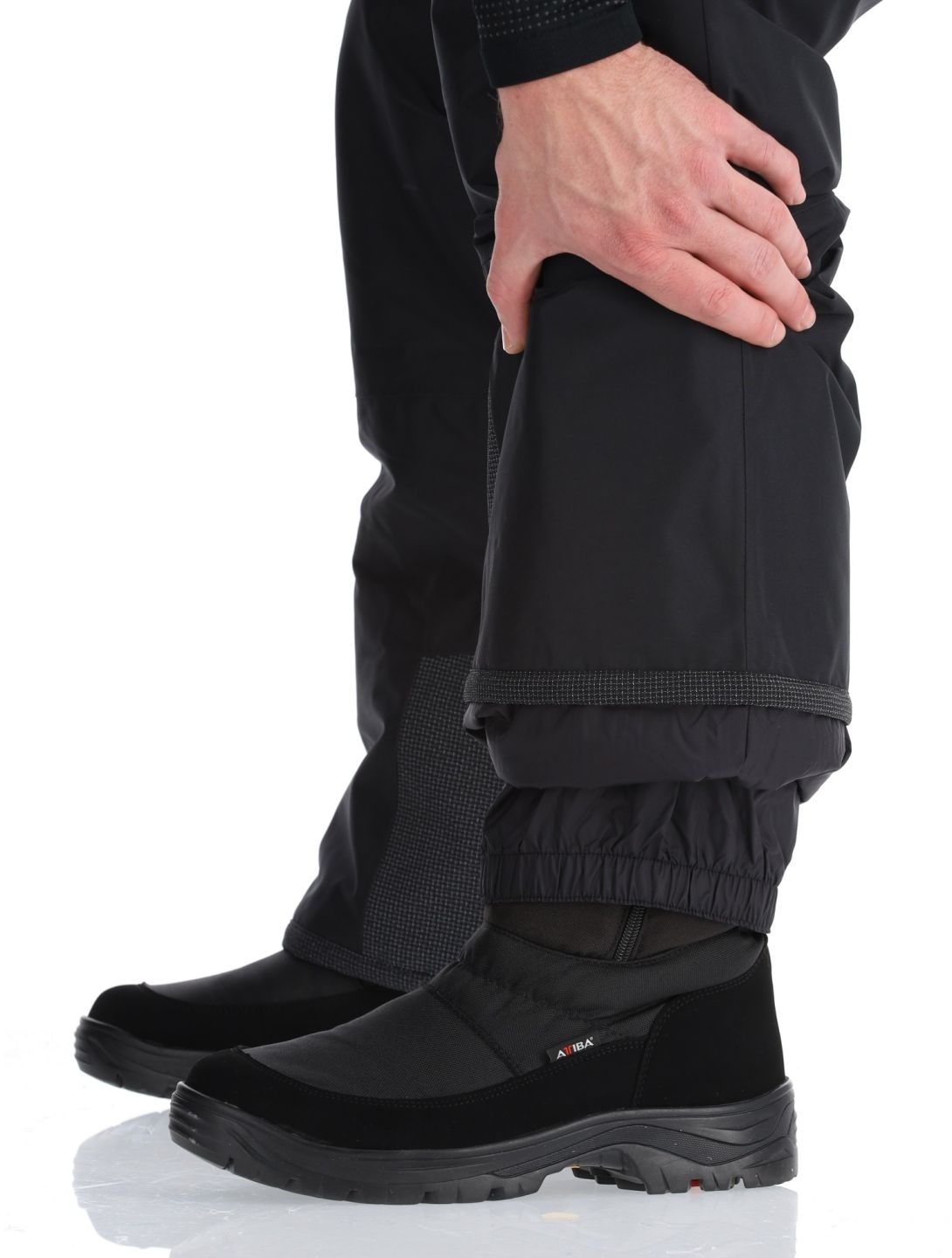 Mammut, Fall Line HS Thermo pantalones de esquí hombres Black negro 