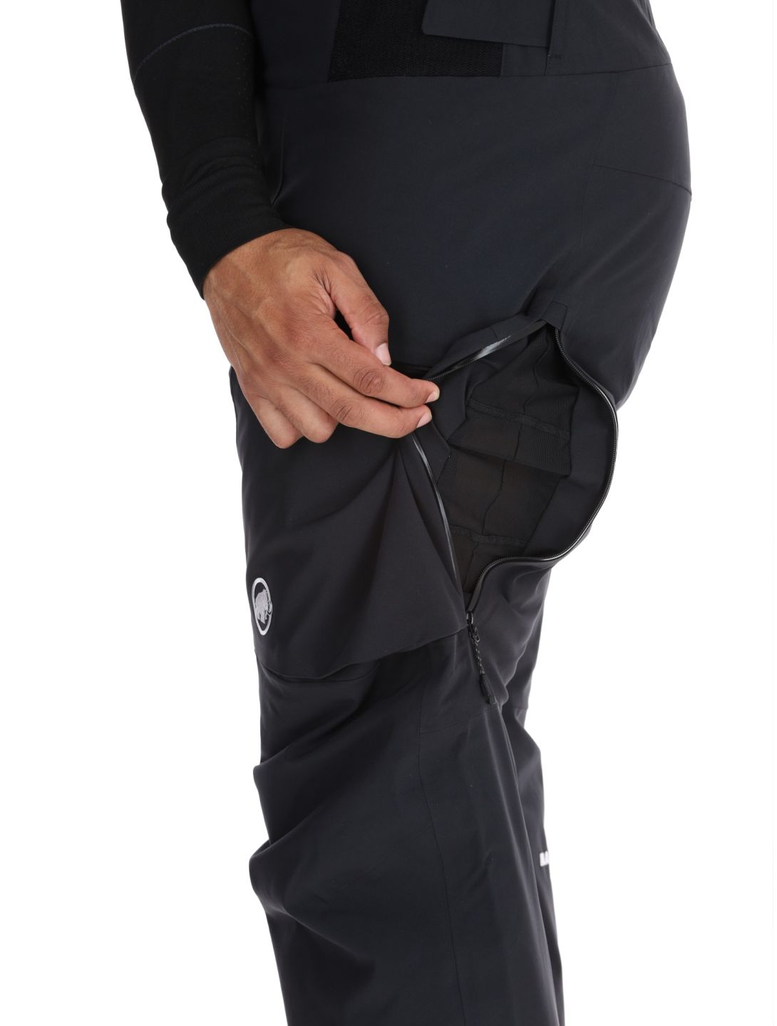 Mammut, Stoney HS Thermo pantalones de esquí hombres Black negro 