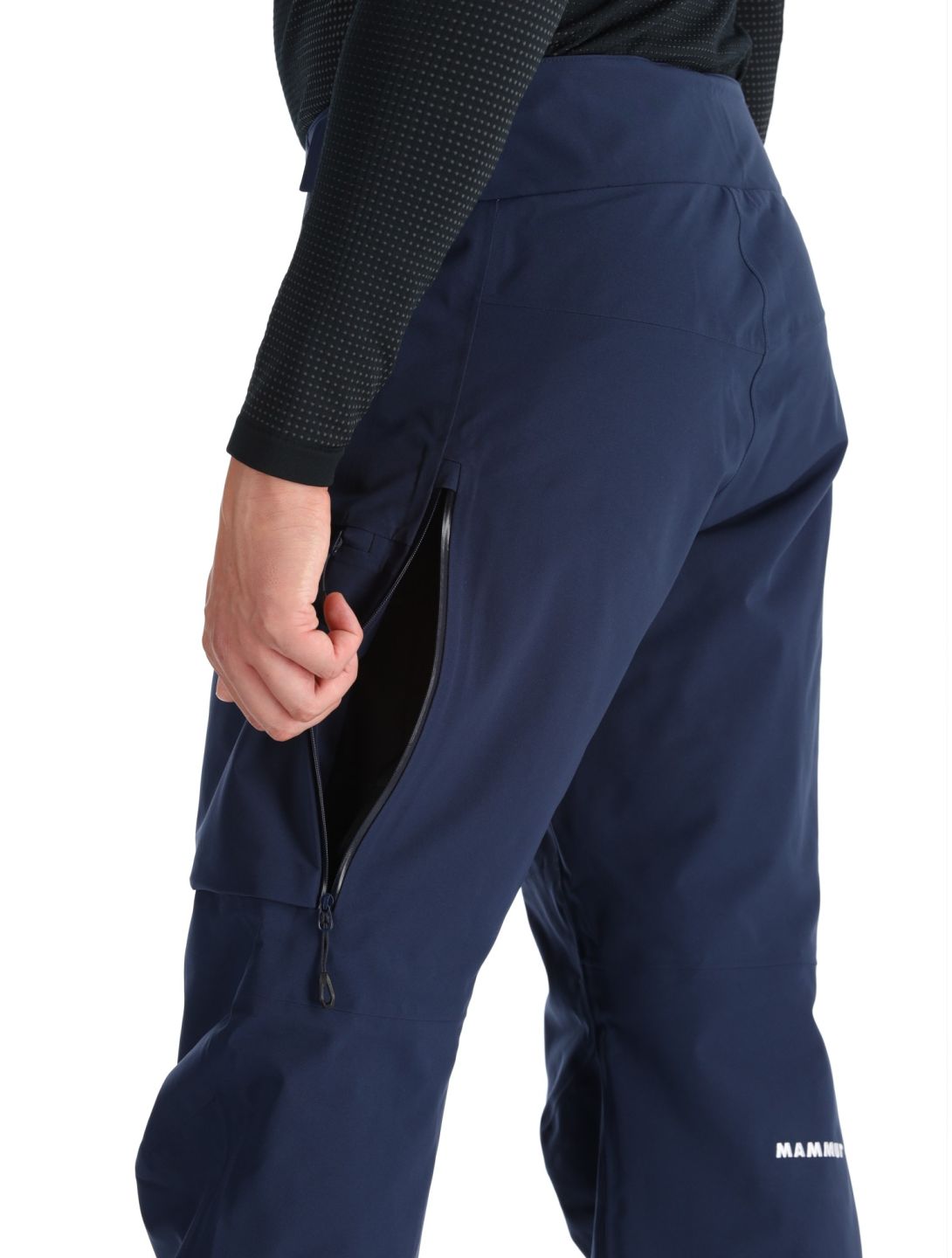 Mammut, Stoney HS Thermo pantalones de esquí hombres Marine azul 