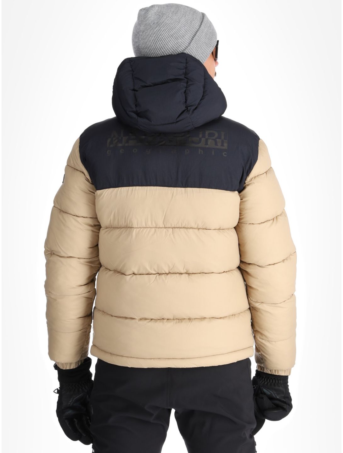 Napapijri, A-Hornelen chaqueta de esquí hombres Beige Rocky beige 