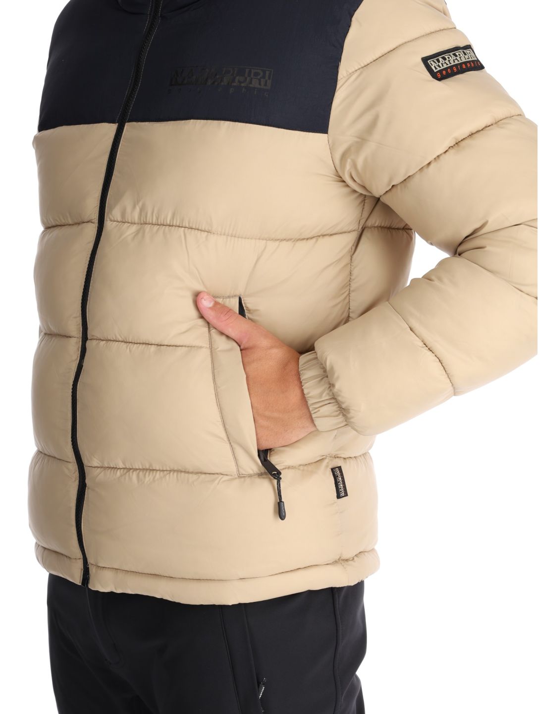 Napapijri, A-Hornelen chaqueta de esquí hombres Beige Rocky beige 