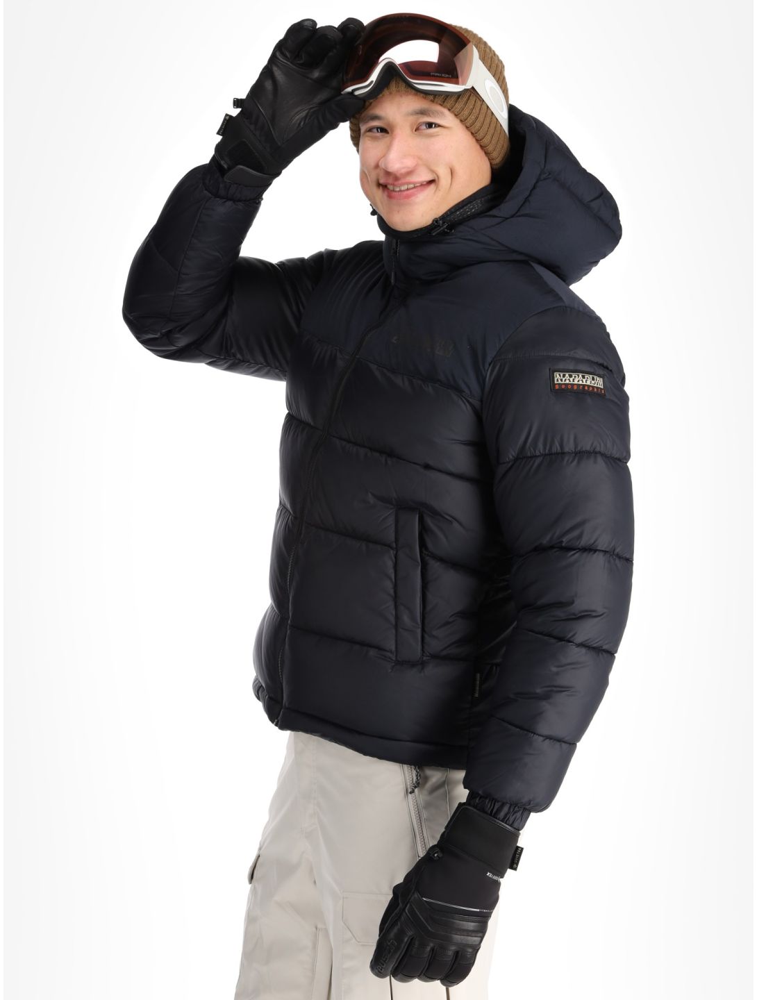 Napapijri, A-Hornelen chaqueta de esquí hombres Black negro 