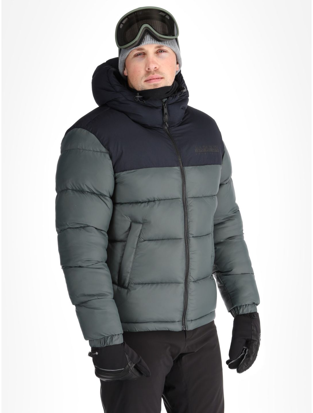 Napapijri, A-Hornelen chaqueta de esquí hombres Green Urban verde 