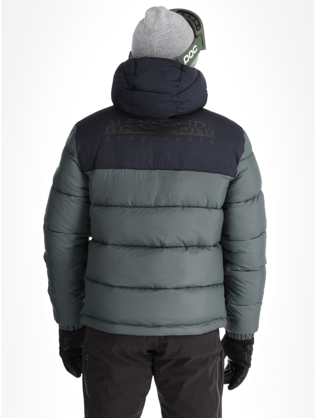 Napapijri, A-Hornelen chaqueta de esquí hombres Green Urban verde 