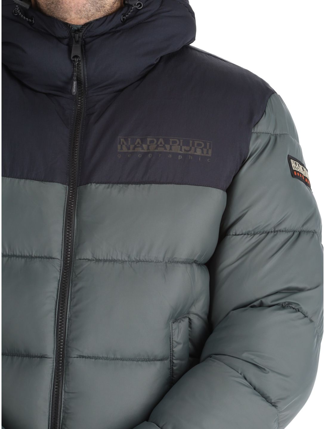 Napapijri, A-Hornelen chaqueta de esquí hombres Green Urban verde 