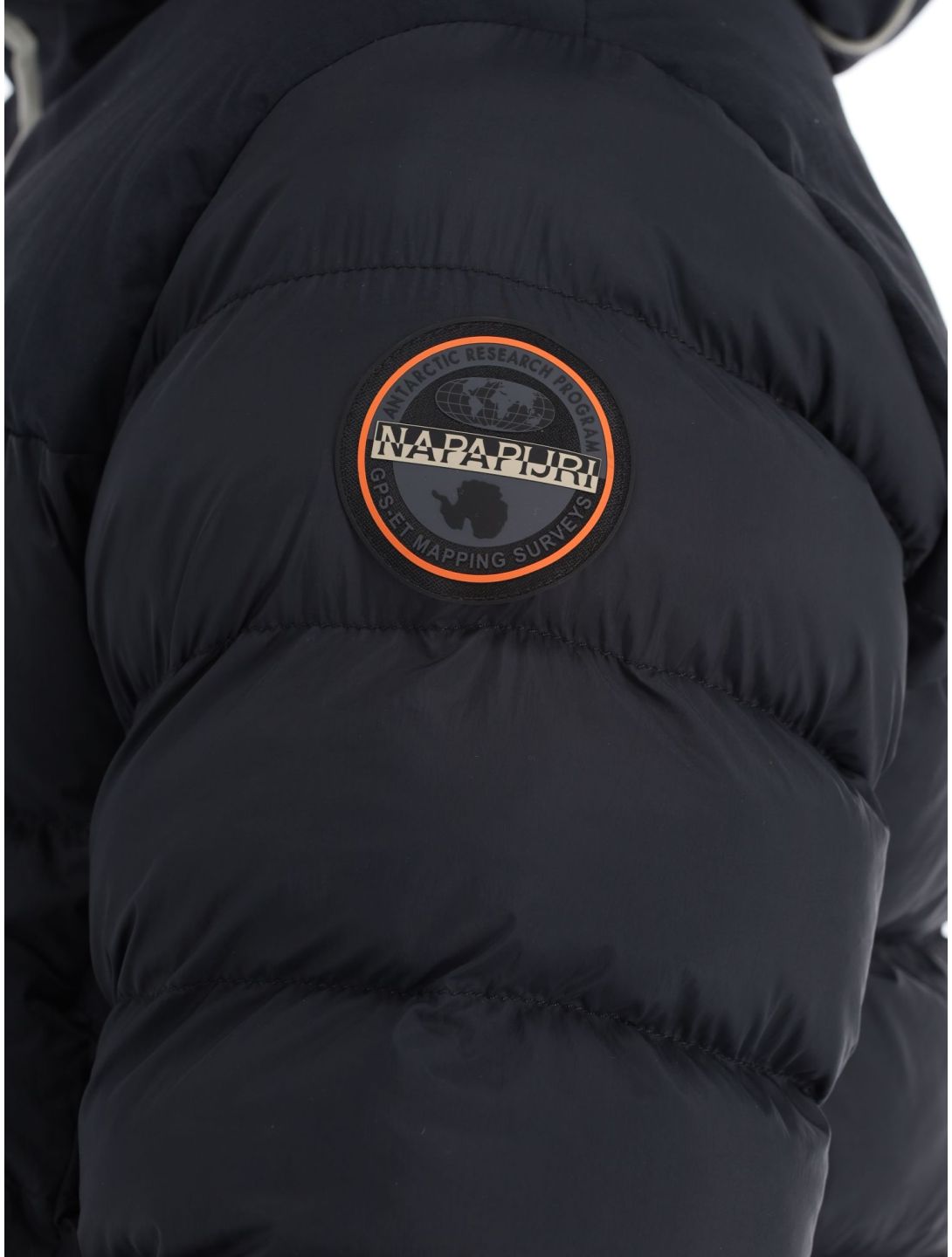 Napapijri, A-shackleton chaqueta de plumas hombres Black 041 negro 