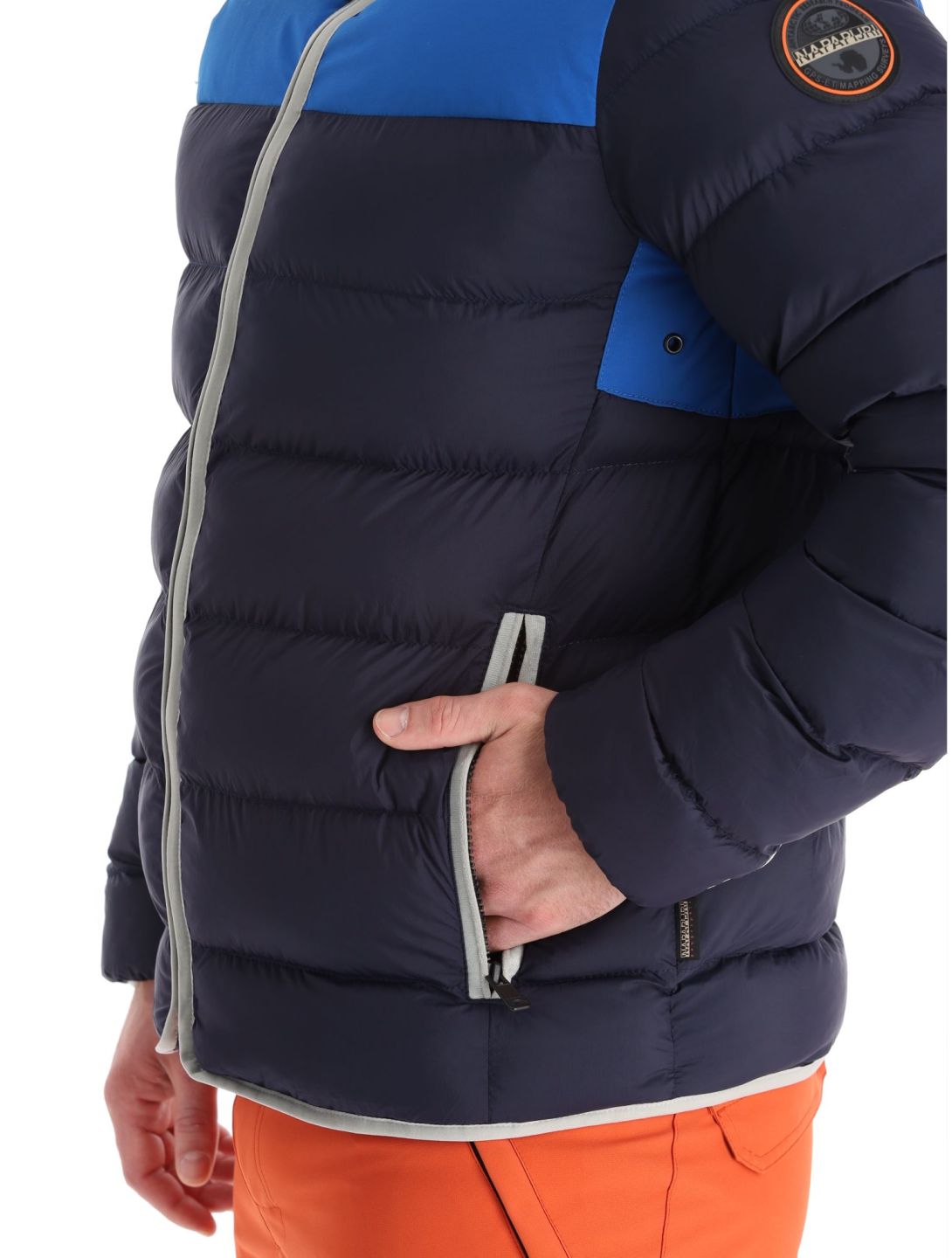 Napapijri, A-shackleton chaqueta de plumas hombres Blu Marine azul 