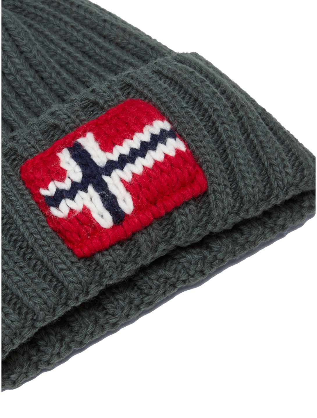 Napapijri, F-Semiury gorro unisex Green Urban verde 