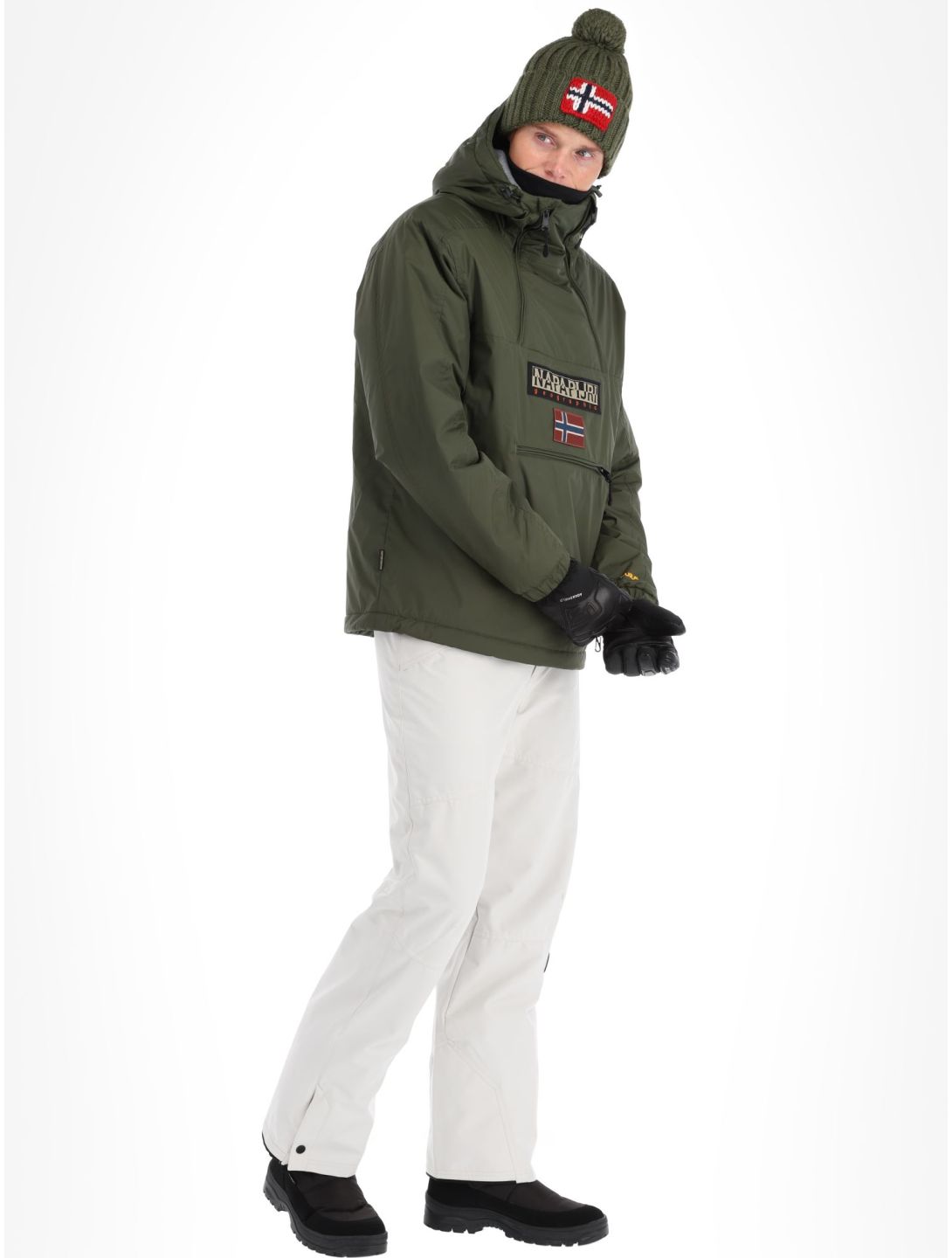 Napapijri, Northfarer 2.0 Wint anorak hombres Green Depths verde 