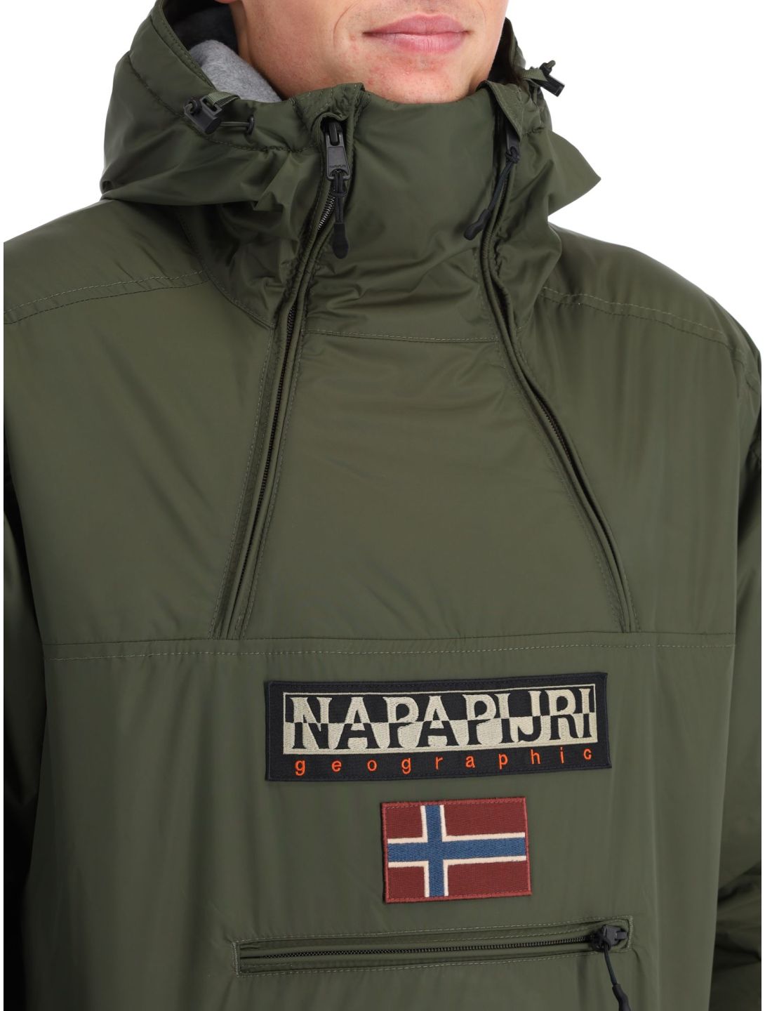 Napapijri, Northfarer 2.0 Wint anorak hombres Green Depths verde 