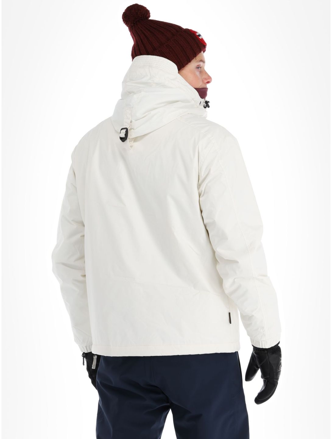 Napapijri, Northfarer 2.0 Wint anorak hombres White Whisper blanco 