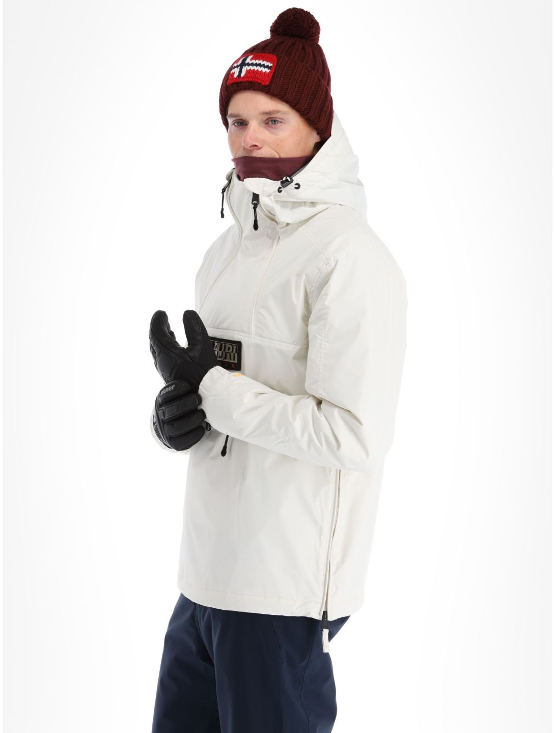 Napapijri, Northfarer 2.0 Wint anorak hombres White Whisper blanco 