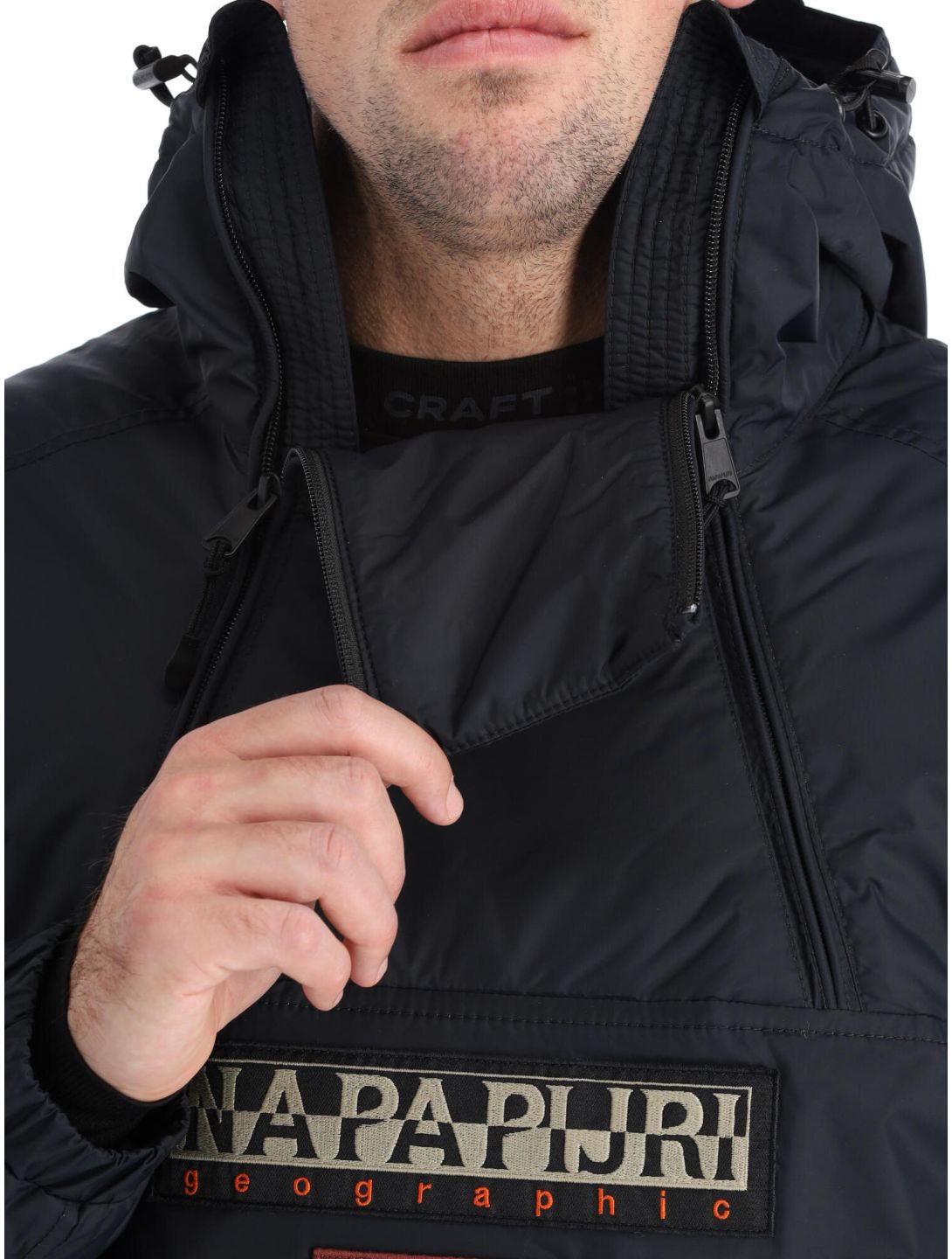 Napapijri, Northfarer 2.0 Wint anorak hombres Black 041 negro 