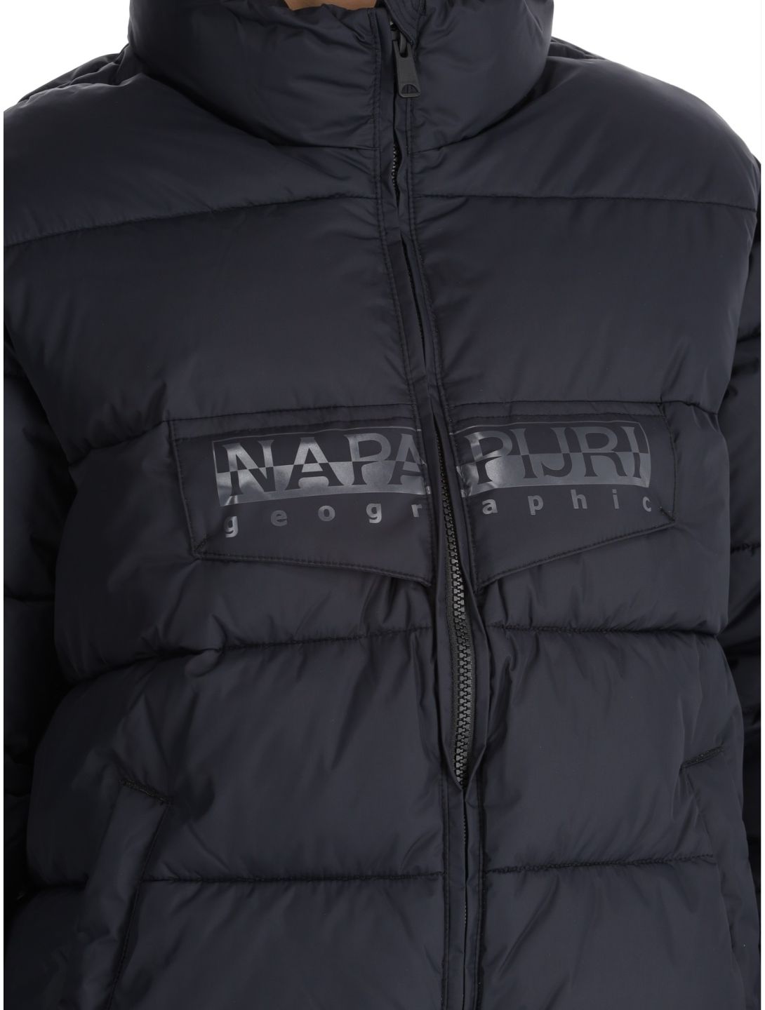 Napapijri, Puffer open W chaqueta de esquí mujeres Black negro 