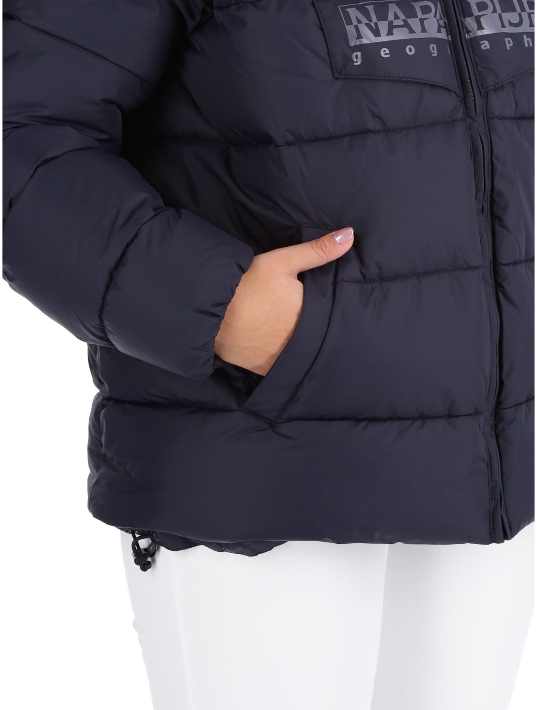 Napapijri, Puffer open W chaqueta de esquí mujeres Blue Marine azul 