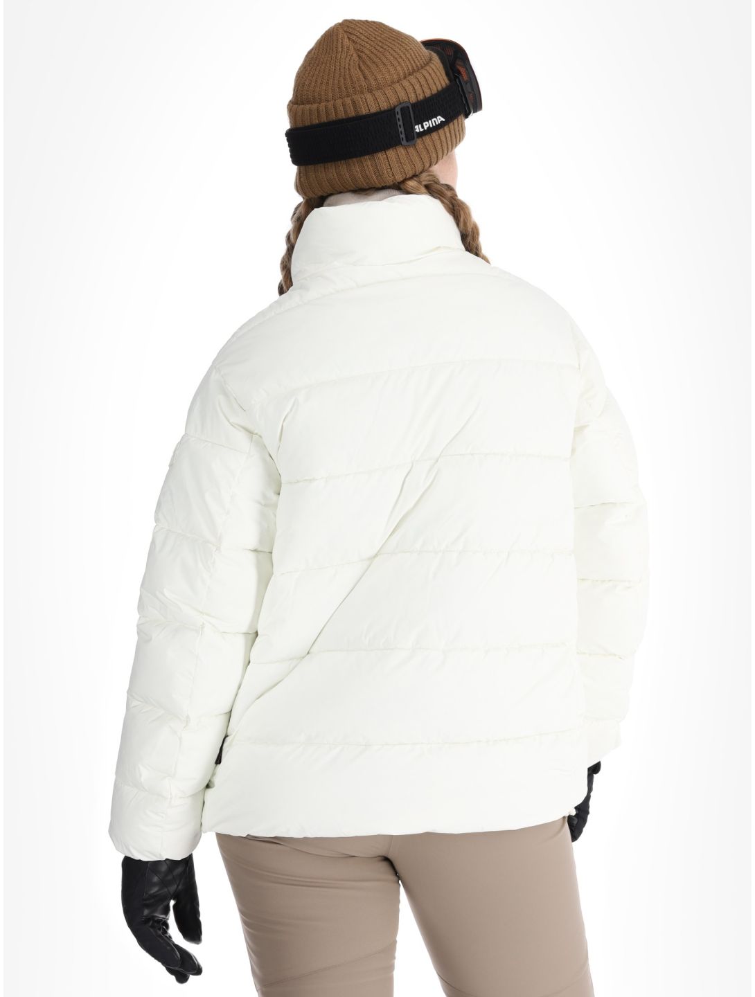 Napapijri, Puffer open W chaqueta de esquí mujeres White Heron blanco 