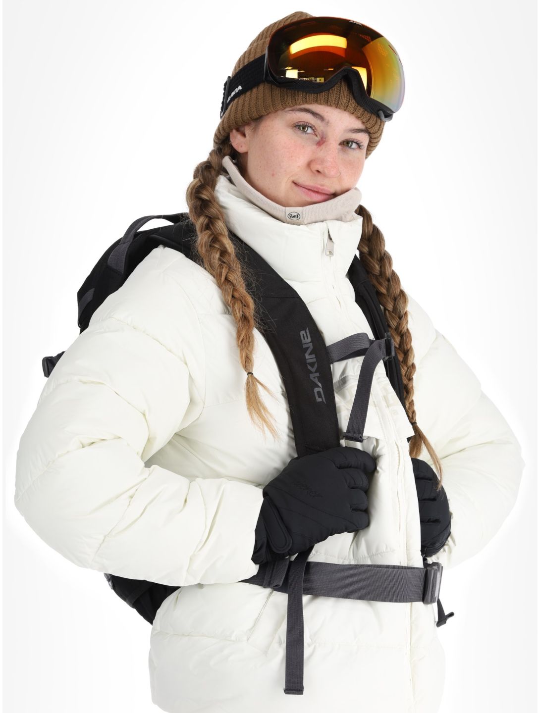 Napapijri, Puffer open W chaqueta de esquí mujeres White Heron blanco 