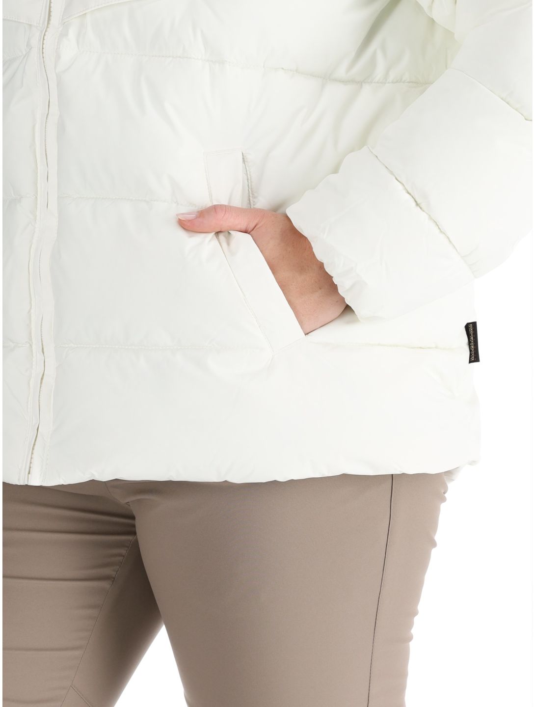 Napapijri, Puffer open W chaqueta de esquí mujeres White Heron blanco 