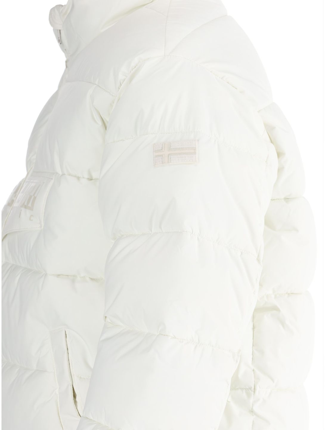 Napapijri, Puffer open W chaqueta de esquí mujeres White Heron blanco 