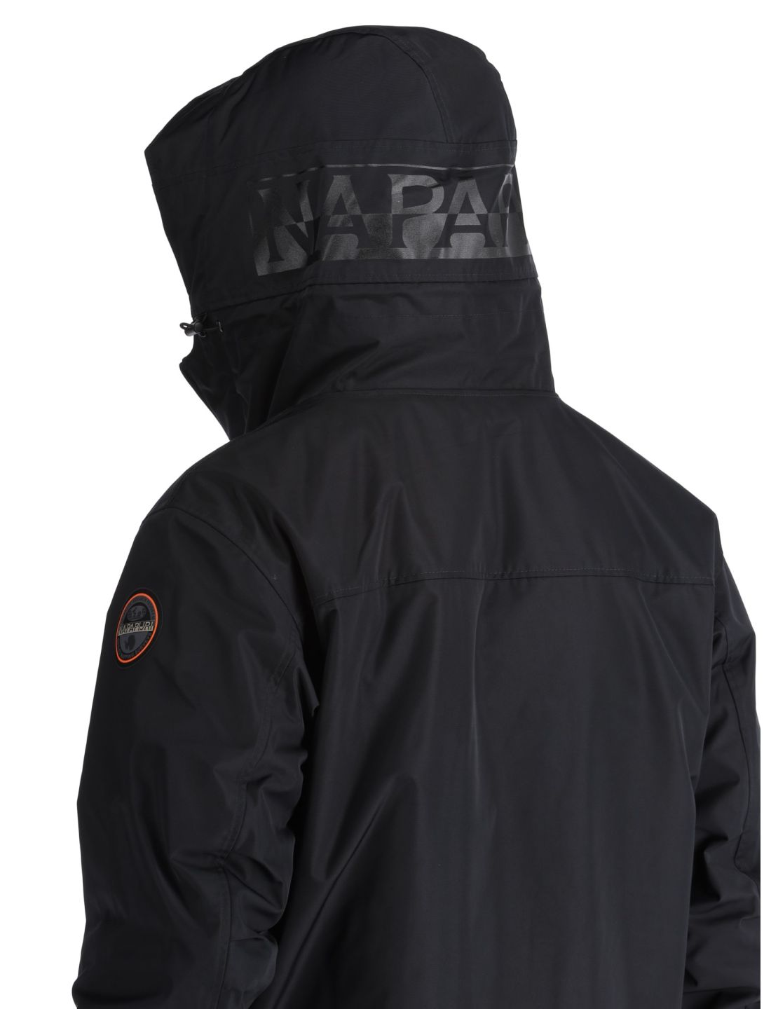 Napapijri, Rainforest Next anorak hombres Black negro 