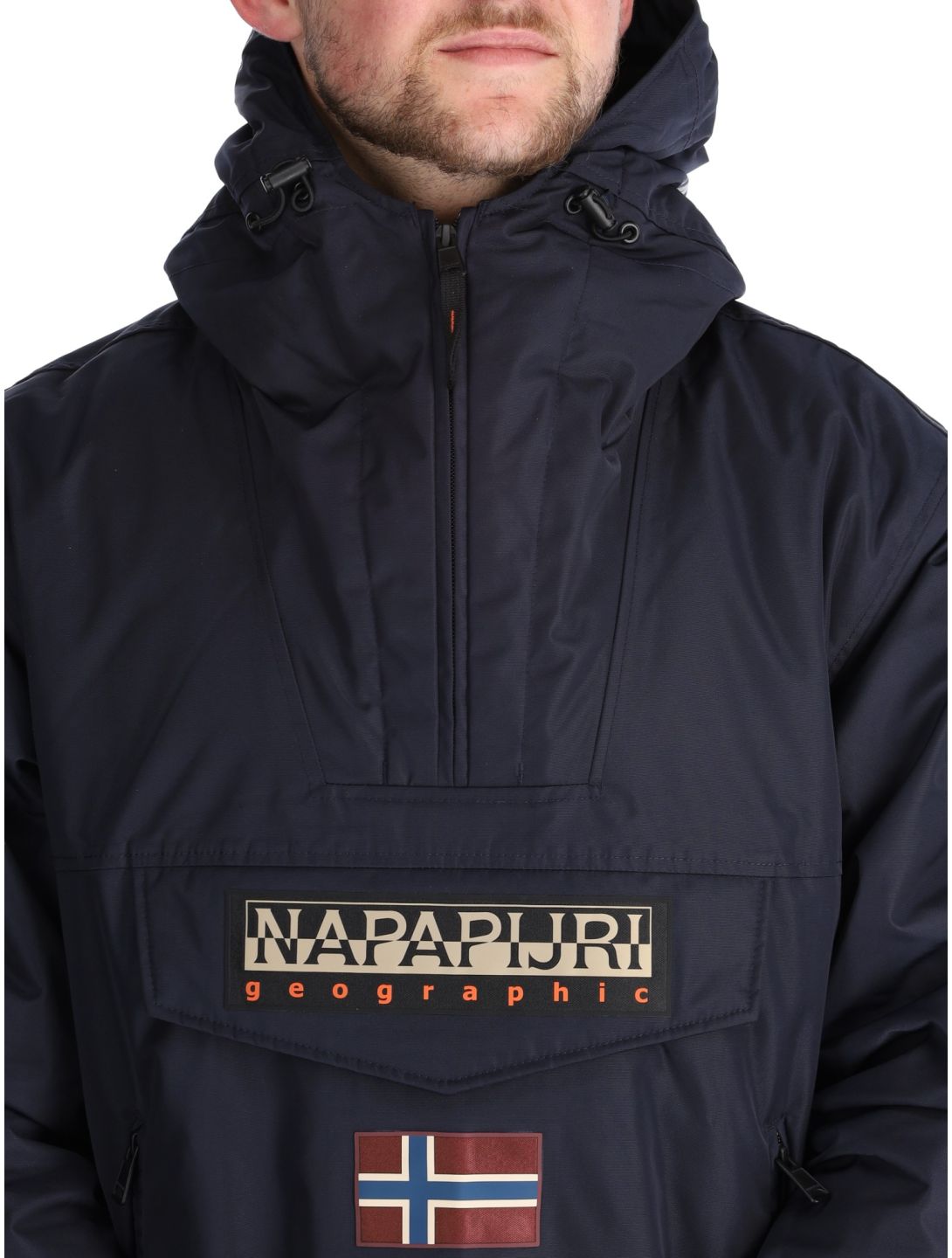 Napapijri, Rainforest Next anorak hombres Blue Marine azul 