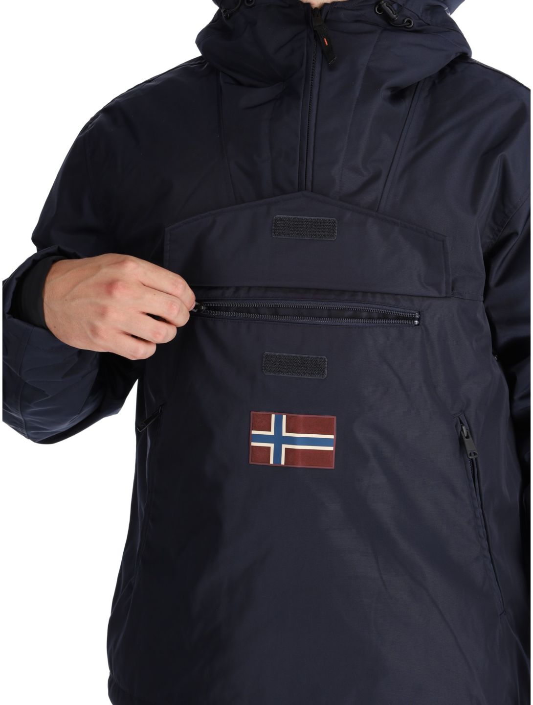 Napapijri, Rainforest Next anorak hombres Blue Marine azul 