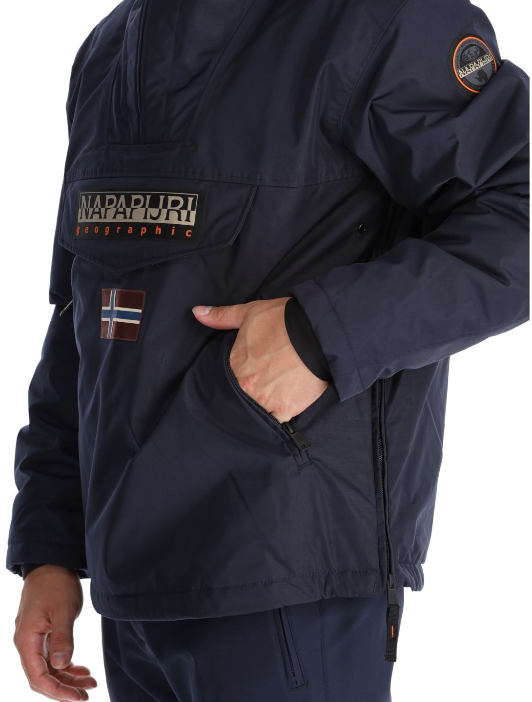 Napapijri, Rainforest Next anorak hombres Blue Marine azul 