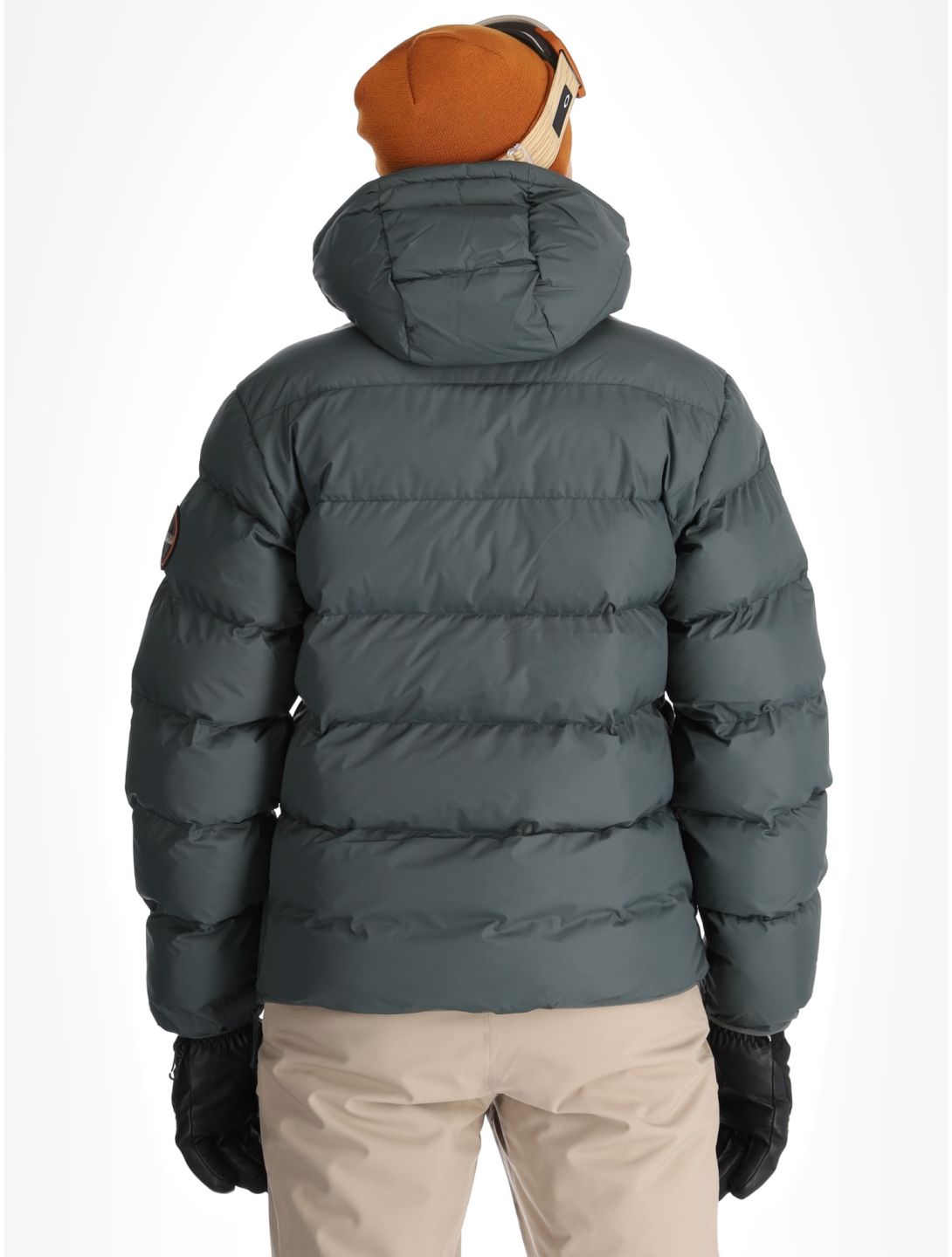 Napapijri, Rainforest Op Winter Puffer anorak hombres Green Urban 