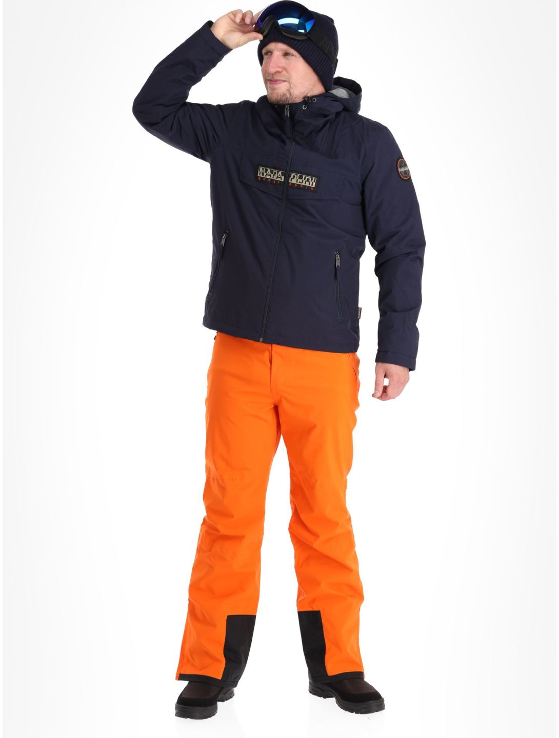 Napapijri, Rainforest Open Winter chaqueta de esquí hombres Blu Marine azul 