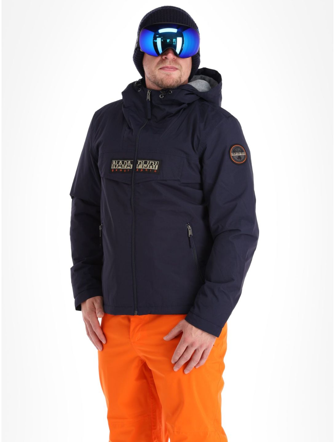 Napapijri, Rainforest Open Winter chaqueta de esquí hombres Blu Marine azul 