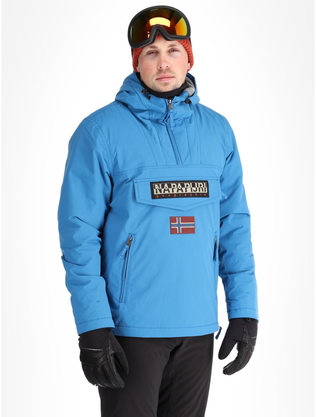 Napapijri, Rainforest Pocket 2 anorak hombres Blue Sapphire azul 