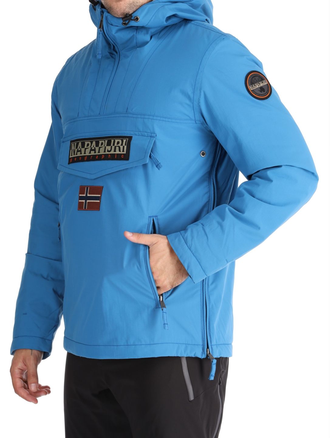 Napapijri, Rainforest Pocket 2 anorak hombres Blue Sapphire azul 