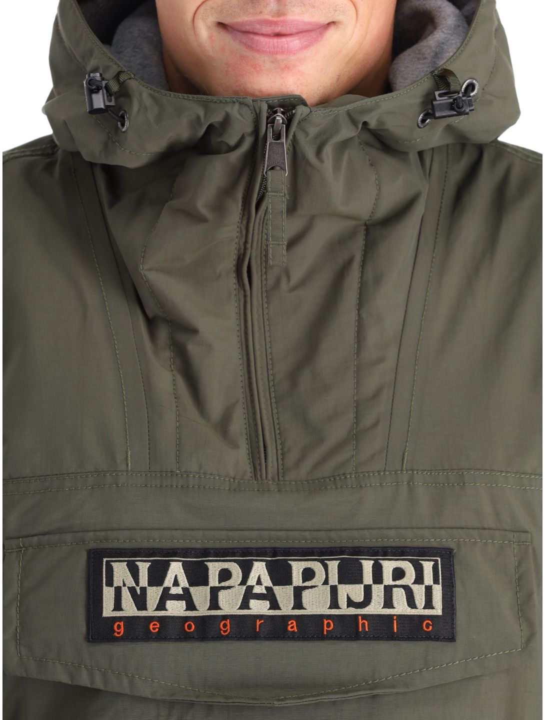 Napapijri, Rainforest Pocket 2 anorak hombres Green Depths verde 