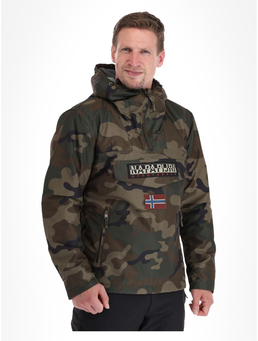 Napapijri, Rainforest Pkt Prt 2 anorak hombres Fantasy F84 multicolor 