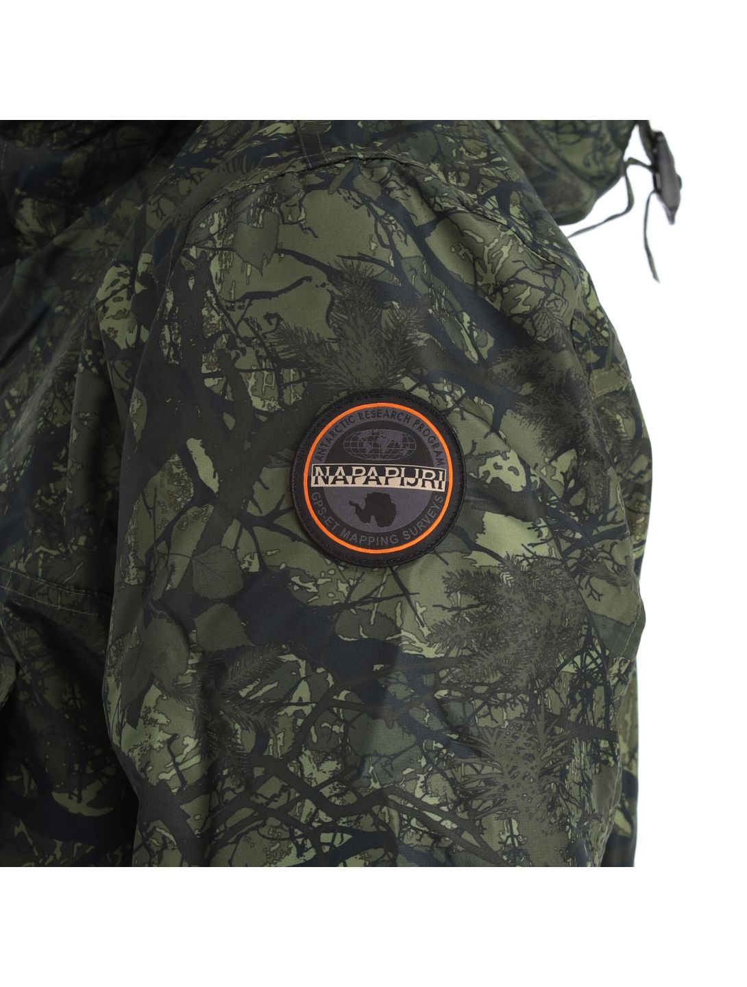 Napapijri, Rainforest Pocket Prt 2 (2022/2023) anorak hombres camo verde 