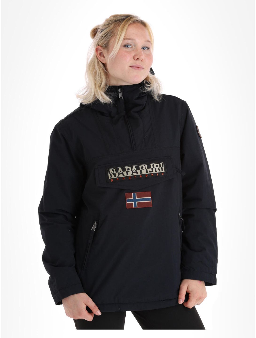 Napapijri, Rainforest W Pkt 4 anorak mujeres Black 041 negro 