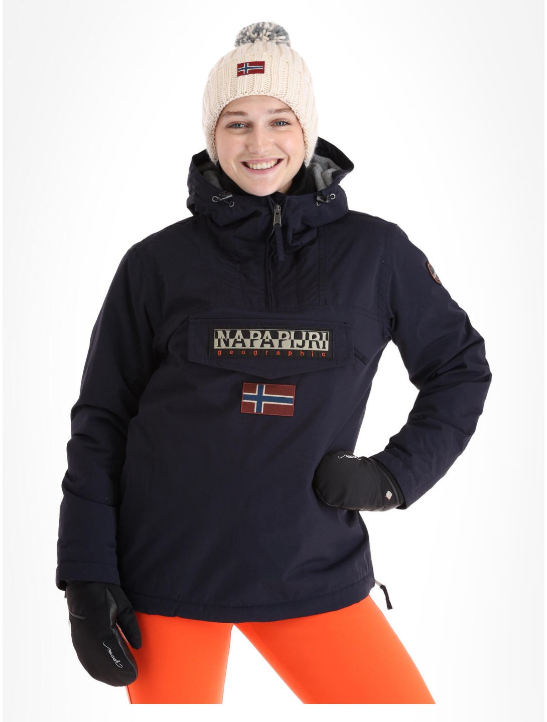 Napapijri, Rainforest W Winter 5 anorak mujeres Blu Marine azul 